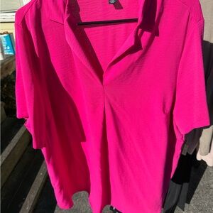 Vibrant Pink Women's Top